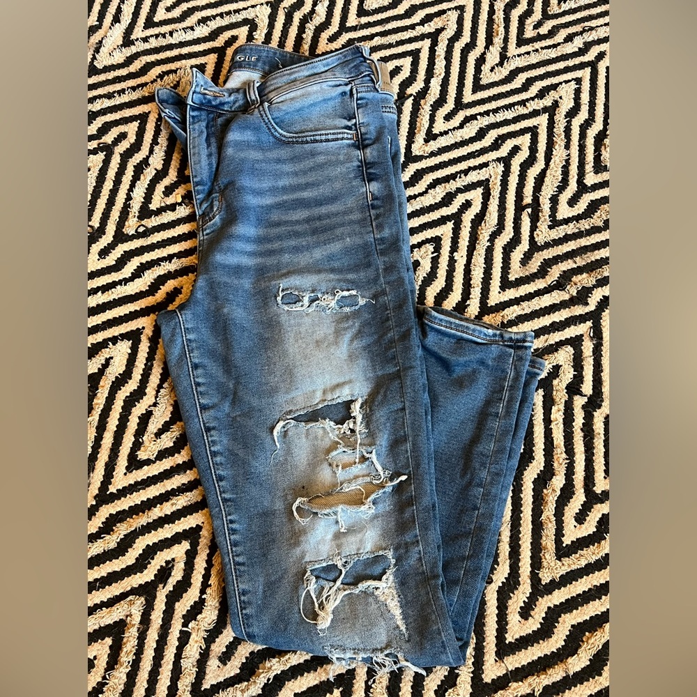 American eagle next level stretch high rise jeans